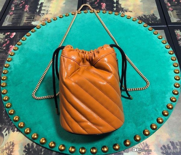 

new fashion luxury designer woman handbag cross body bags shoulder genuine leather tote bags cowhide leather bucket bags 19cm