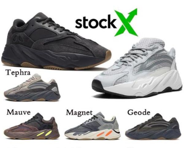 

kanye 700 stock x 700s wave runner classic men women running shoes utility black inertia vanta static mens trainers sports sneakers runners