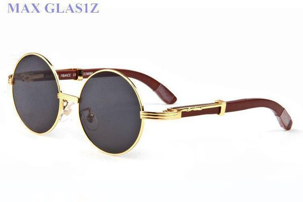 

солнцезащитные очки мужчины женщина wrapeyeglasses круглой тени бренда вс стекло дизайнер древесина полного кадр очки высокого качество uv40, White;black