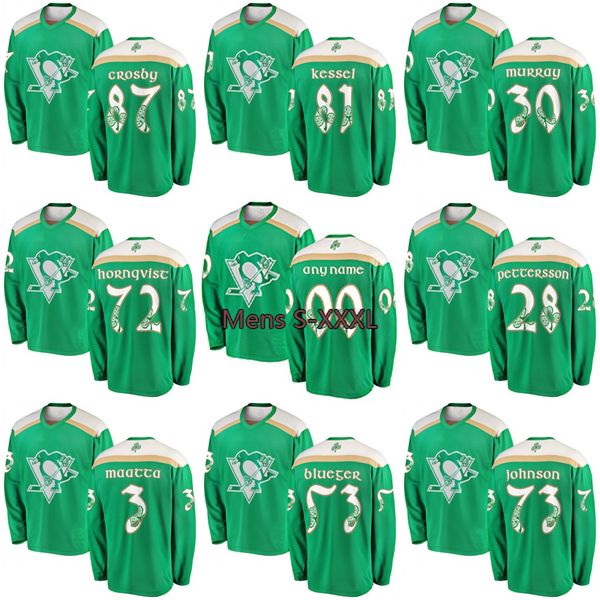 

Pittsburgh Penguins Sidney Crosby Phil Kessel Matt Murray Dominik Simon Patric Hornqvist Olli Maatta Marcus Pettersson Hockey Jerseys