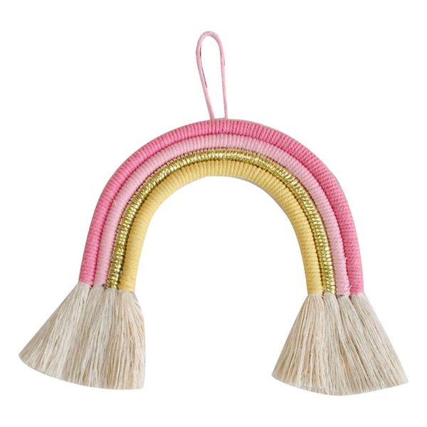 

baby nursery wall decorative hangings children room rainbow handmade pendants corb
