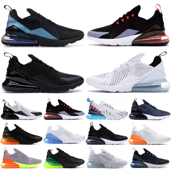

men running shoes 270og summer gradients triple black fashion jogging sports mens 27c trainers designer sneakers 36-45