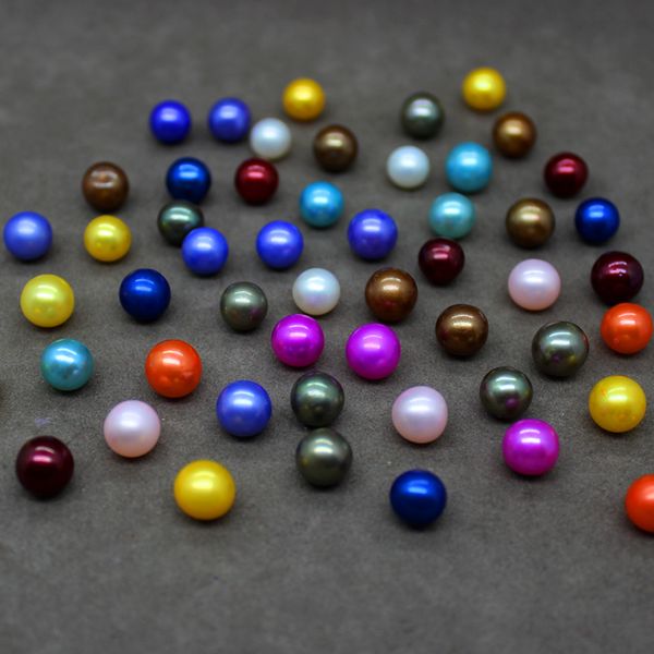 

wholesale natural freshwater round 7-8mm loose pearls diy make necklaces and bracelets for exquisite gifts