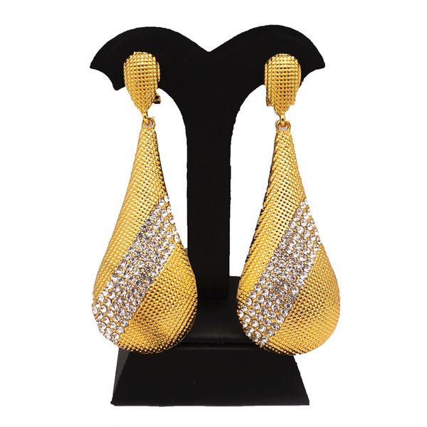 

gold earring pendant jewelry sets new design for african women earring, Silver