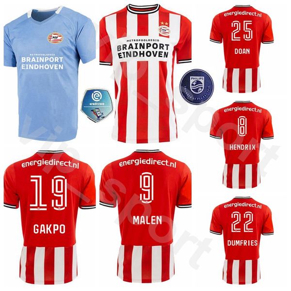 

2020 2021 psv eindhoven jersey soccer 11 lozano 7 pereiro 17 bergwijn 14 malen 4 viergever 25 gutierrez 1 zoet football shirt kits, Black;yellow