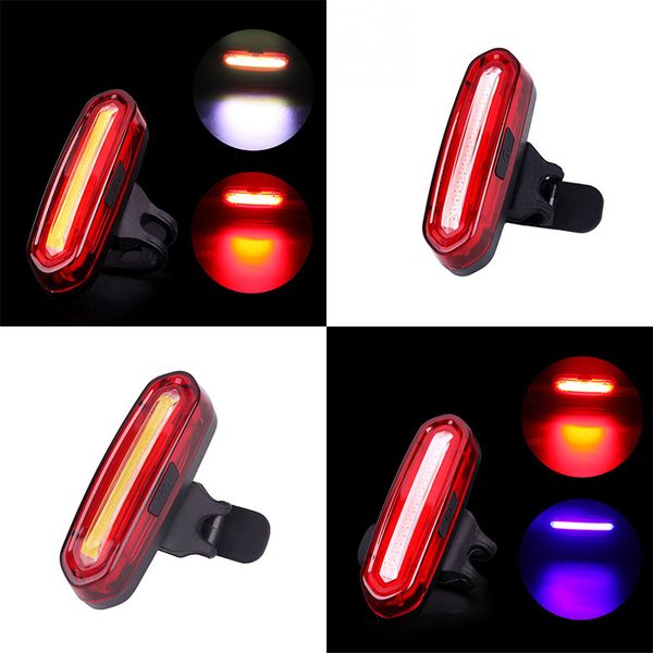 

2019 fashion led usb rechargeable mountain bike cycling light quick mounting cycling light durable waterproof riding rear