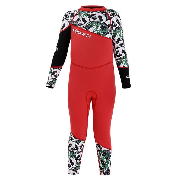 

children wetsuit kids boys surfing suit 2.5mm uv protection swimwear snorkeling diving suits toddler and youth
