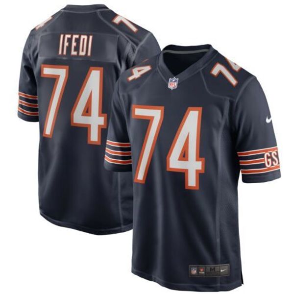

germain ifedi #74 men's xs-5xl stitched football jerseys, Gray