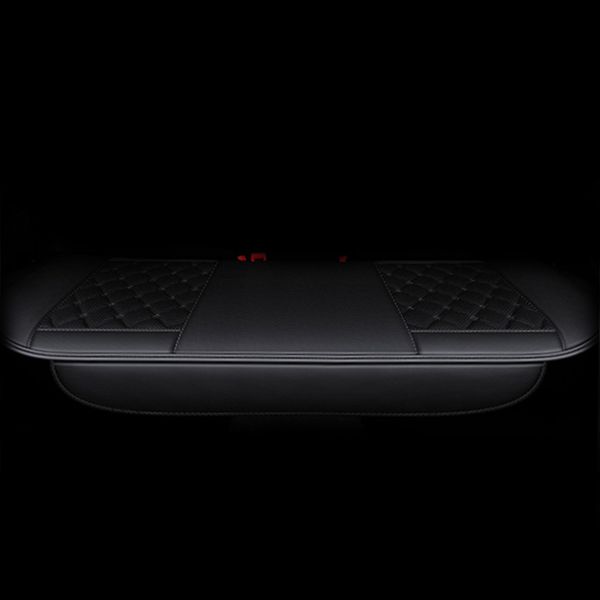 

universal rear seat cover new design square lattice black pu seat cushion