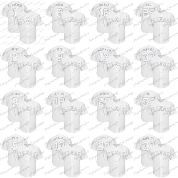 

1 Elvis Andrus 2019 Players Weekend Joey Gallo Nomar Mazara Hunter Pence Rangers Jeff Mathis Shin-Soo Choo Rougned Odor Nickname Jersey