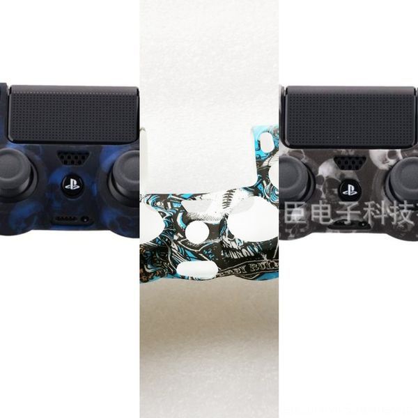 

случае lj1i4 скольжения силиконовый защитный анти-кожа для контроллер dualshock 4 для ps4 ds4, и про тонкий чехол аналоговый контроллер ручк