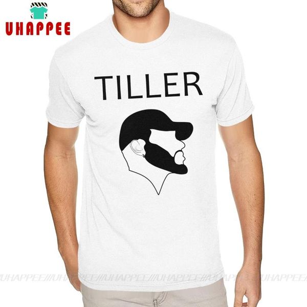 

пользовательские брайсон культиватор graphic футболки tee рубашки мужские 6xl белая футболка, White;black