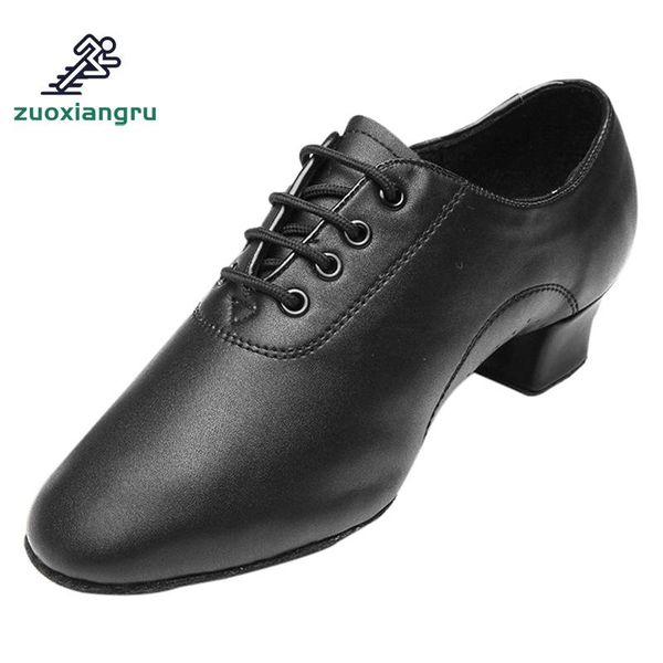 

plus size 24-45 children dance shoes men ballroom latin tango dance shoes soft sole salsa heeled black kid dancing sneaker