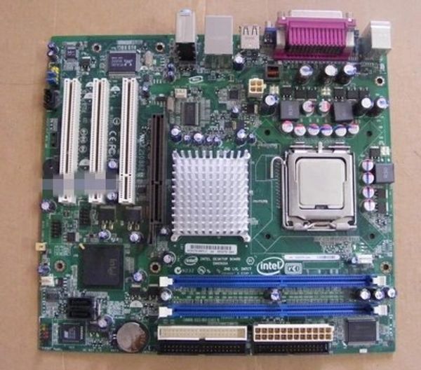 Original D865GSA Desktop-Motherboard für GE LQIQ3 L3 LGA775 getestet und funktionsfähig