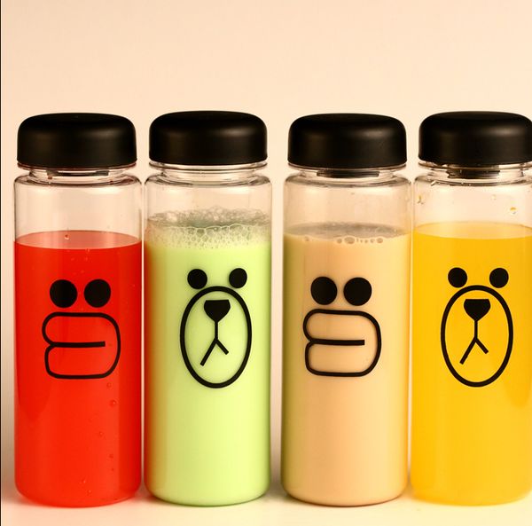 

2016 fashion garrafa fruit water bottle infuser 500ml sports water bottle plastic water bottle