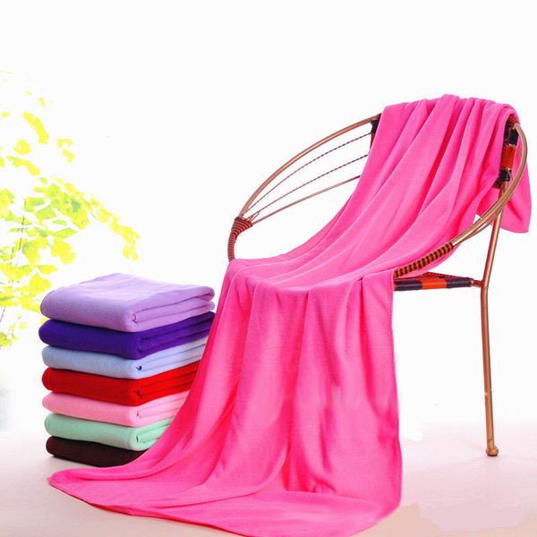

70cm*140cm absorbent bath towel microfiber towel quick-drying beach towels spring/autumn swimming spa for adul 8a0086 blanket
