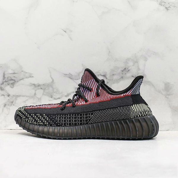 

2 3 kanye west v yecheil m static fluorescen running black red designer sports sneakers man womens breathable platform outdoor shoes