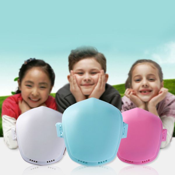 

children anti-haze mask intelligent electric air supply air filtration purification children breathable protective mask (built-in battery