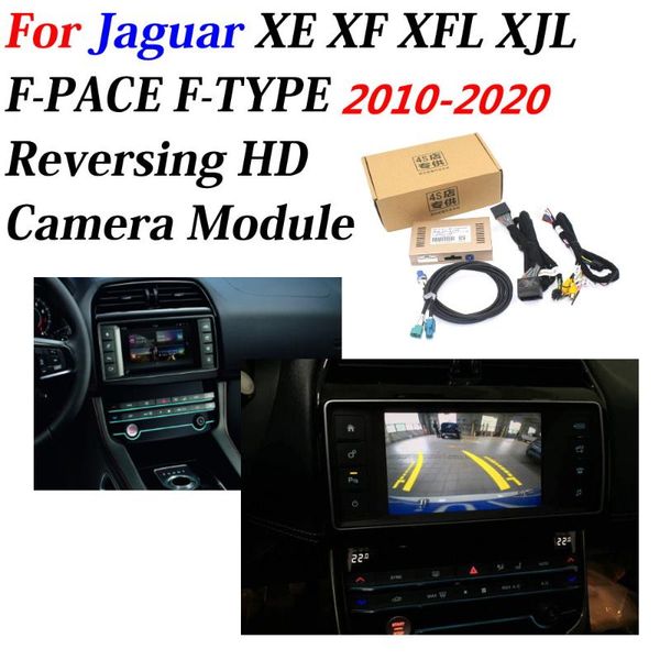

auto cam reverse camera decoder for xe xf xfl xjl f-pace/ f-type 2010-2020 interface original screen parking rear camera car