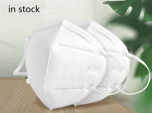 

dhl in stock respirator disposable dust - proof droplets individually packed breathable 5 - layer medical n95 mask