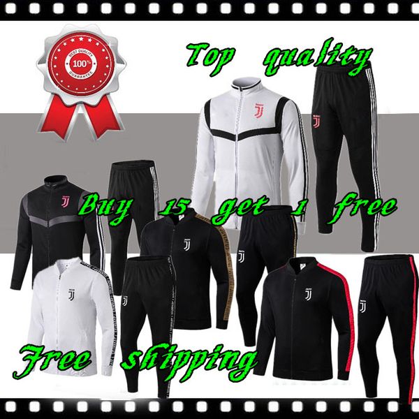 

2019 2020 juventu occer jacket track uit urvetement juve 19 20 italy training uit jacket port wear, Black;red