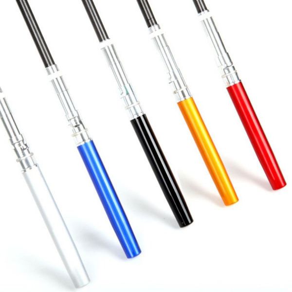 

new portable pocket telescopic mini fishing kits pole pen shape folded reel wheel combination set with rod