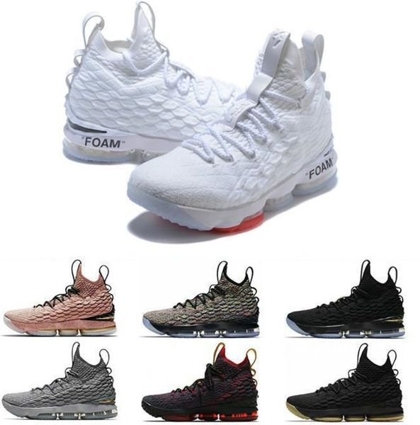 

2019 ashes ghost lebron 15 basketball shoes arrival sneakers 15s mens running sports outdoor designer shoes