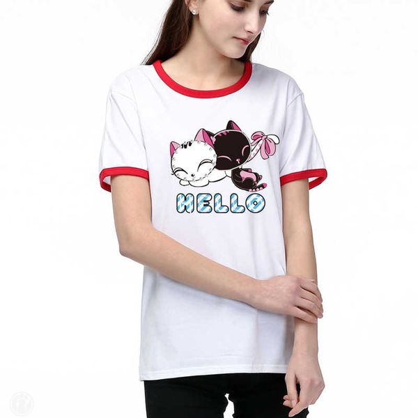 

Brand Womens Designer T Shirts Luxury Printed Tees 2020 New Summer Tops T Shirt 2 Colors Size S-2XL T003A436 33