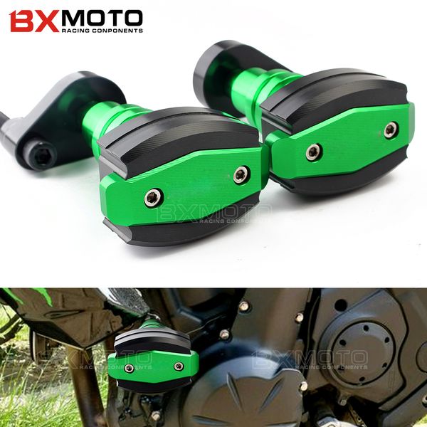 

for ninja650 er6n er6f 2012-2015 2016 motorcycle accessories cnc frame sliders falling protection anti crash pad sides