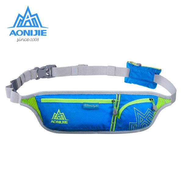 

aonijie e916 jogging waist bag fanny pack travel pocket key wallet pouch cell phone holder chest cross-body bag running belt