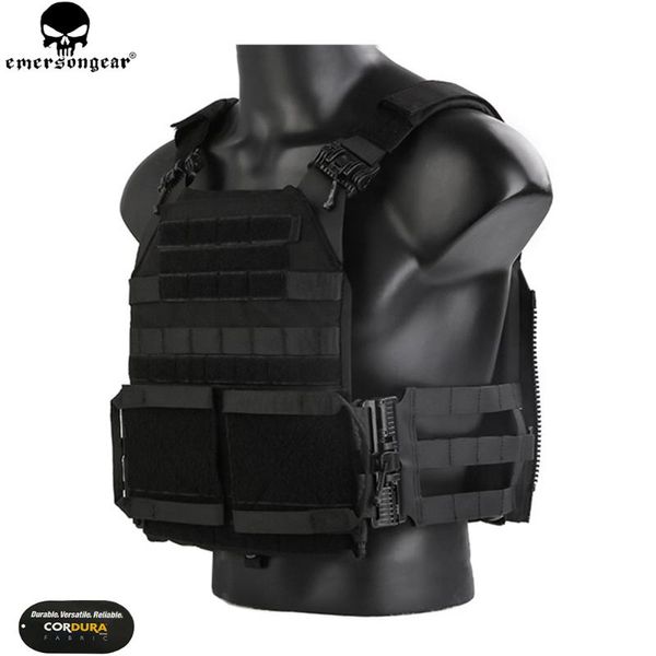

emersongear quick release jum plate carrier 2.0 tactical jpc vest hunting molle vest for emb7403, Camo;black