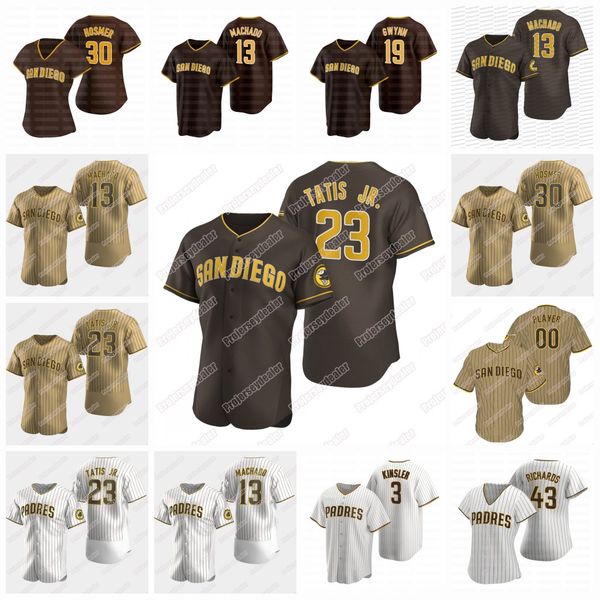 

2020 23 fernando tatis jr. 13 manny machado chris paddack eric hosmer wil myers margot hunter jersey