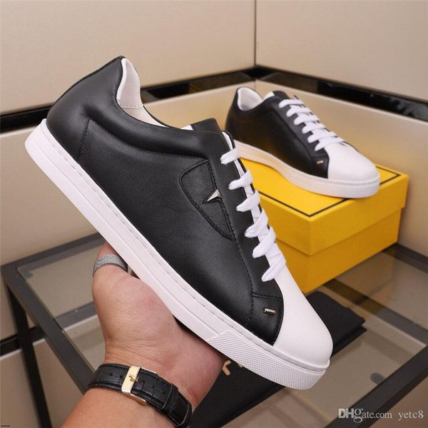 

19fw 2019 spring men canvas shoes lace-up men casual flat shoes male footwear fashion patchwork leisure breathable teenager shoes madaok, Black