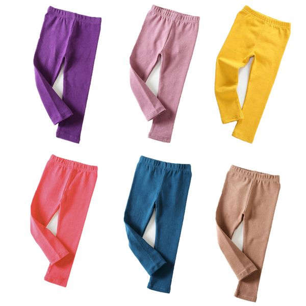 

baby girls tight trousers 33 colors skinny pants kids solid tight trousers big girls cotton pants infant toddler kids clothes sea 060615, Blue