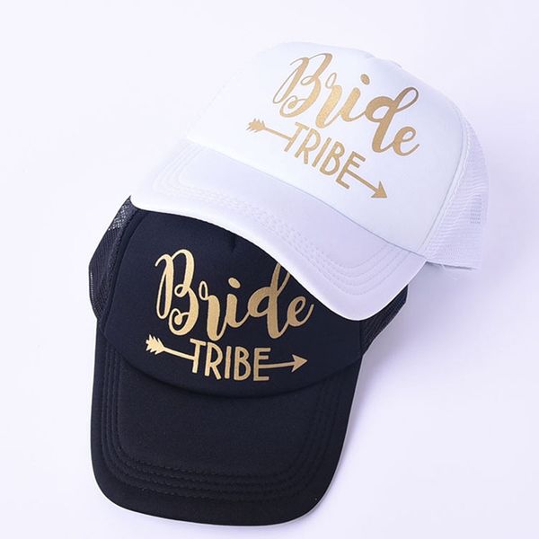 

team gold letters arrow to be tribe baseball hats tribe bachelorette hat cap 2018 fashion style, Blue;gray