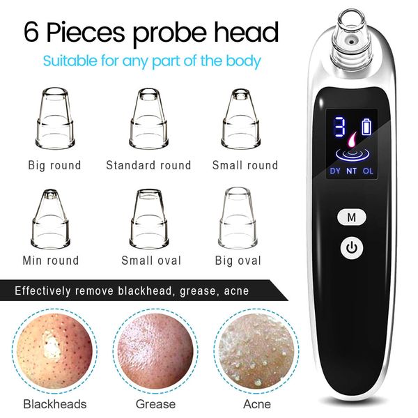 

drop ship electric facial skin care pore blackhead cleaner remover vacuum acne cleanser blackhead remover tool