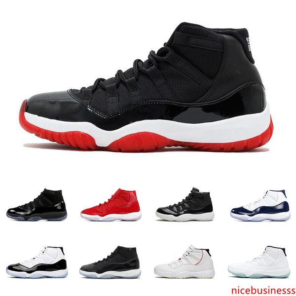 

2020 mens women basketball shoes 11s new bred space jam cap and gown legend blue fashion 11 men athletic sports sneakers