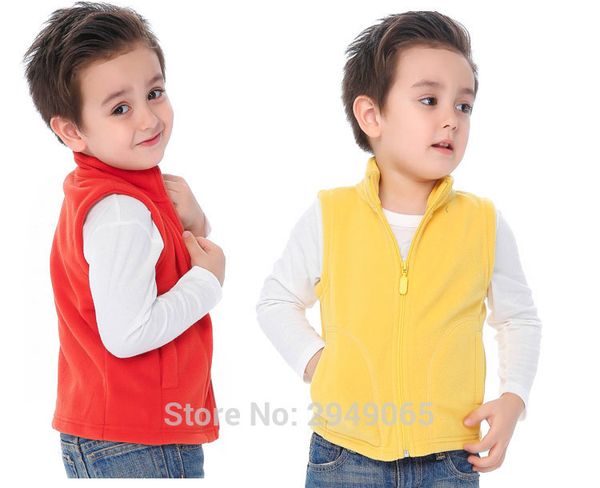 

children's clothing vest with vest and confectionery color of children's, Blue
