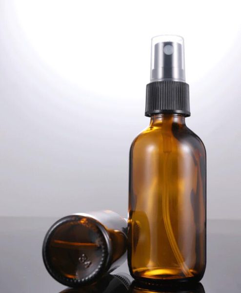 

selling refillable 30ml 60ml sprayer bottle boston brown empty atomizer makeup spray perfume bottle in stocks