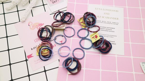 

ghost green cute hair ties elastics hair band assorted colors bebe kid babies miglior elastico da usare per gli scrunchies sweet07 deabl