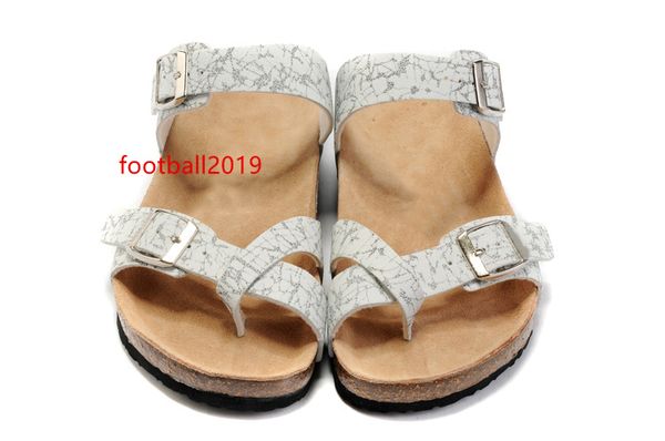 

fashion famous brand arizona men flat heel sandals women multaicolor summer casual shoes buckle genuine leather ing