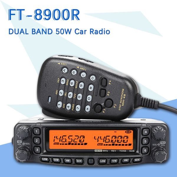

YAESU FT-8900R FT 8900R Professional Mobile Car Two Way Радио / Автомобильный трансивер Walkie-Talkie переговорн
