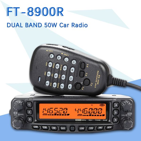 

YAESU FT-8900R FT 8900R Professional Mobile Car Two Way Радио / Автомобильный трансивер Walkie-Talkie переговорн