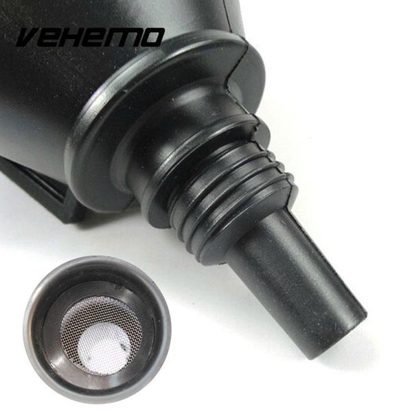 

oil water funnel with screen filter tubing tube kit heavy duty plastic for car