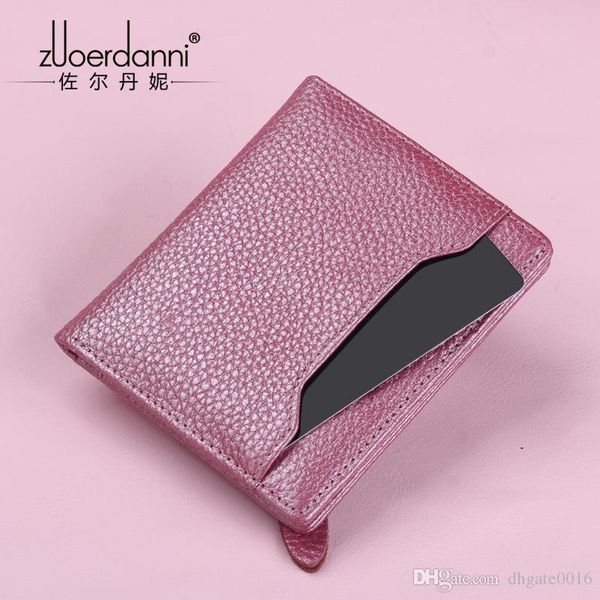 

classic business women card holder casual real leather mens wallets design man cardholder 12334abcdef 28, Brown;gray