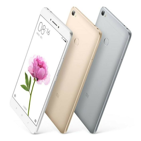 

original unlocked xiaomi mi max 6.44" 32gb 64gb rom dual sim 4g lte 16mp camera refurbished phone
