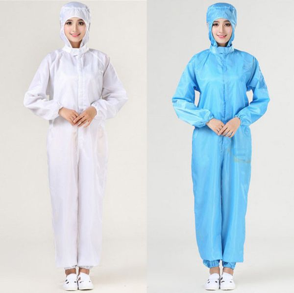 

многоцветная защитная одежда работа офис антипылевые комбинезоны толстовки одежда для взрослых белый синий защитная одежда