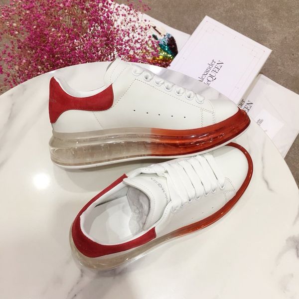 

platform 2020 latest fashion luxury casual sports shoes wild basketball couple shoes crystal air cushion bottom06#, Black