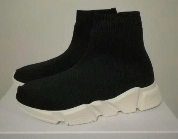 

2019hot продажа женщины мужчины скорость носок кроссовки mens black white red speed ​​trainer спорт кроссовки top boots повседневный обуви м