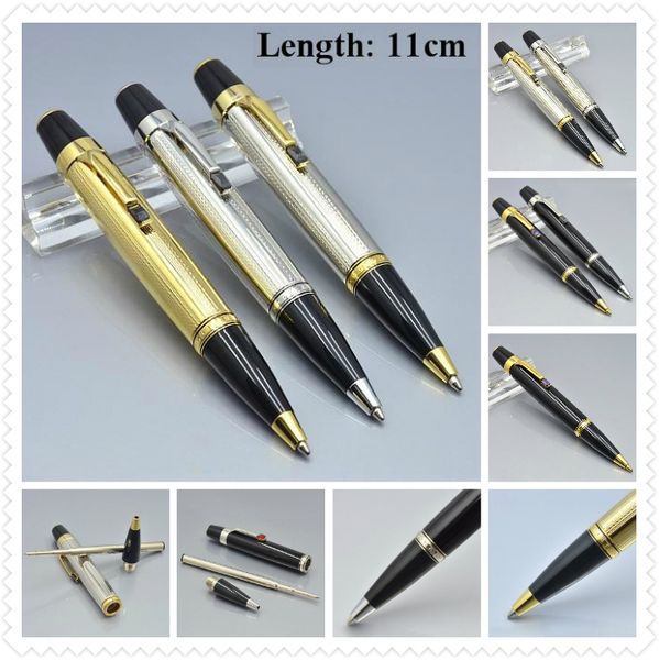 

various styles mini ballpoint pen school office stationery luxury cute writing refill pens for business gift, Blue;orange